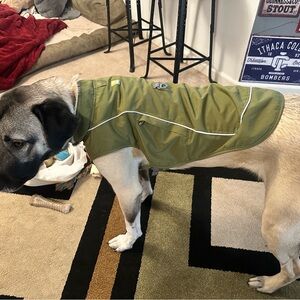 Olive Green Dog Jacket